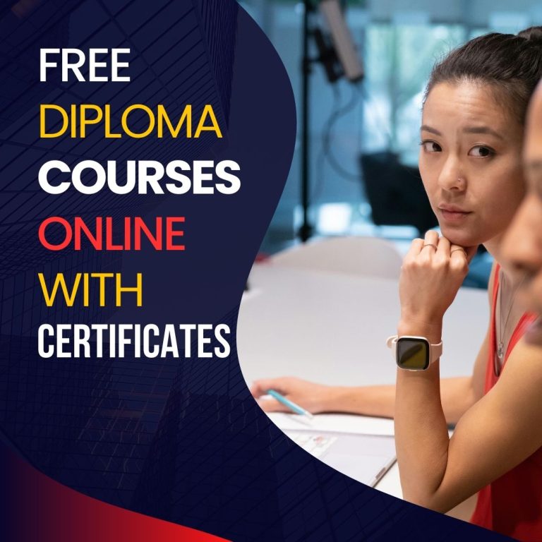 Free Diploma Courses Online With Certificates