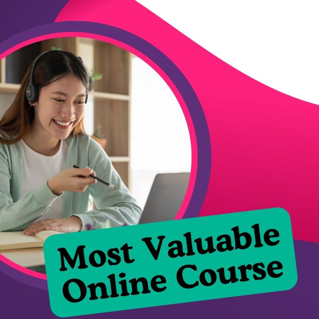 The most valuable online course often depends on the individual’s career goals and industry demand. For example, coding and data science courses are highly regarded due to their tech industry relevance