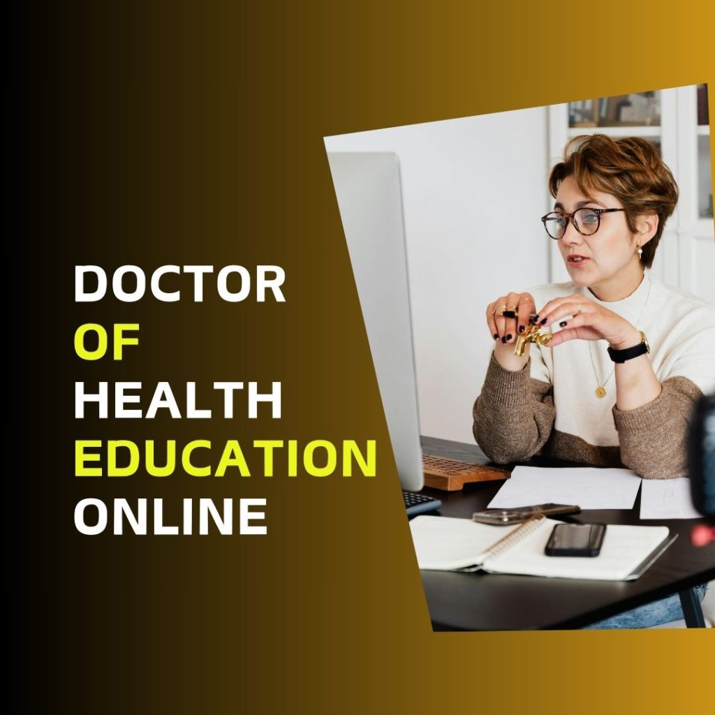 Earning a Doctor of Health Education (EdD) online opens doors to leadership roles in various health education settings