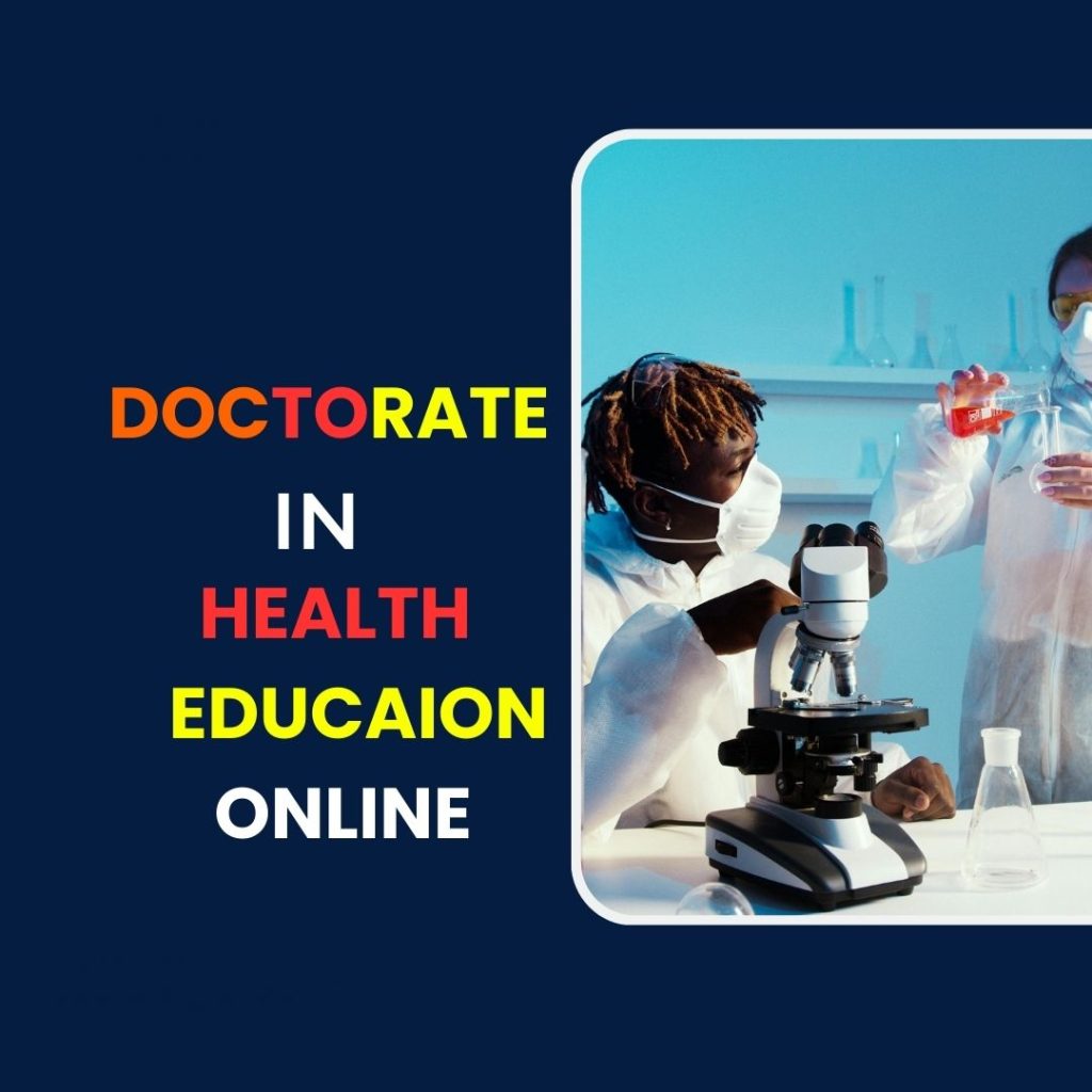 Dreaming of expanding your expertise in health education? Imagine achieving that pinnacle of academic success, a doctorate, from the comfort of your home