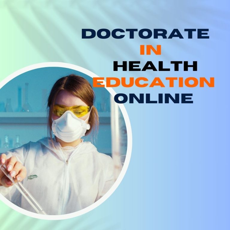 Doctorate in Health Education Online: Unlock Success!