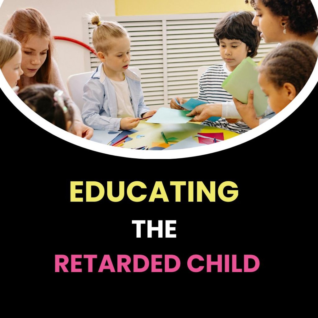 Educating a child with intellectual disabilities requires tailored teaching strategies and a supportive environment.