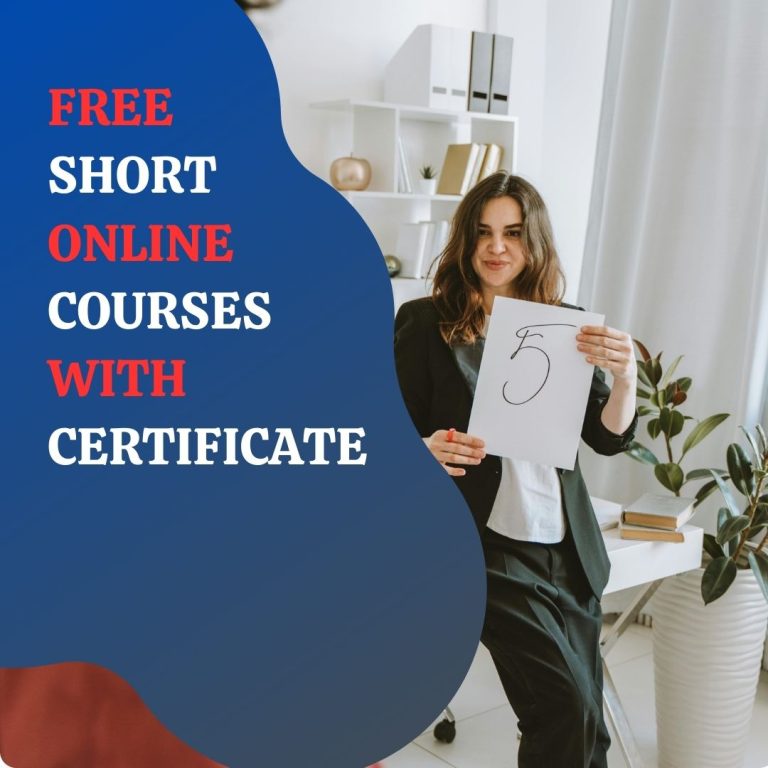 Free Short Online Courses With Certificate: Boost Skills!