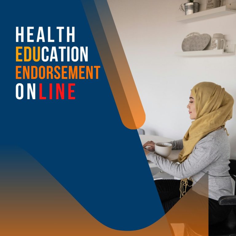 Health Education Endorsement Online: Elevate Your Skill