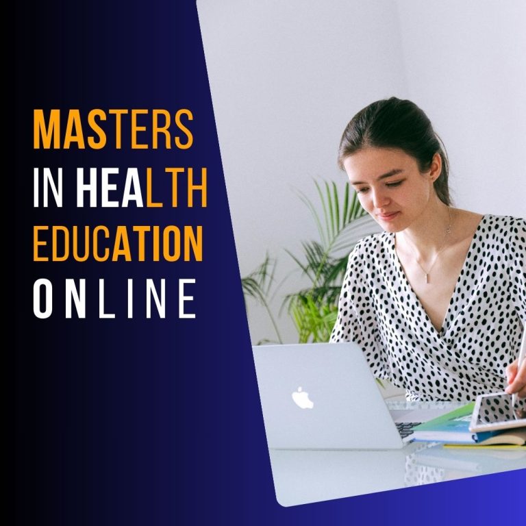 Master’s in Health Education Online: Elevate Your Career Growth