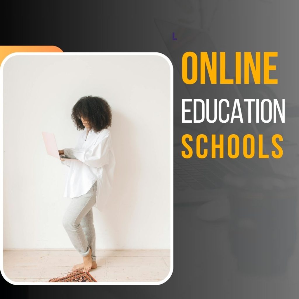 Online education schools offer flexible learning opportunities from anywhere with internet access.