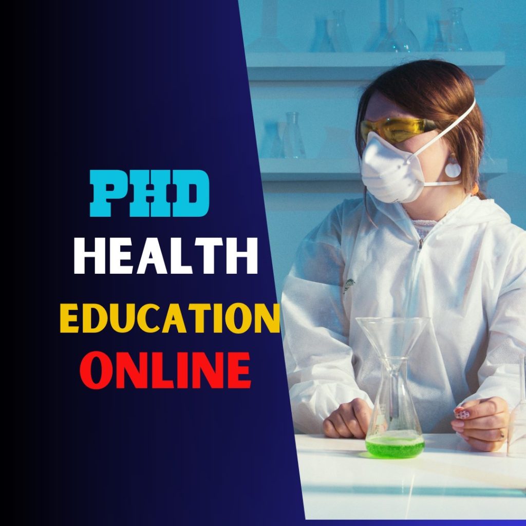 A PhD in Health Education online offers advanced training in health promotion and illness prevention