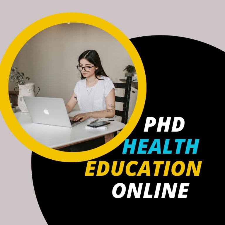 PhD Health Education Online: Elevate Your Skill!