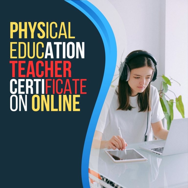 Physical Education Teacher Certification Online: Get Qualified skill