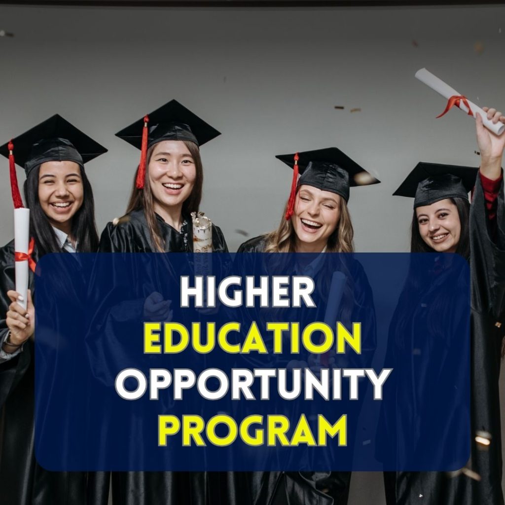 The Higher Education Opportunity Program (HEOP) provides college access to disadvantaged students.