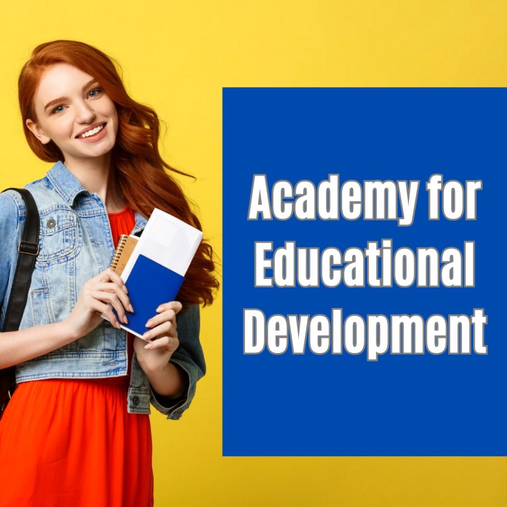 The Academy for Educational Development (AED) is a nonprofit organization focused on education, health, and economic development.